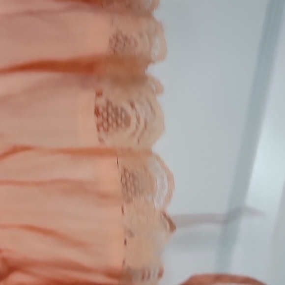 FREE PEOPLE NWT ALANA LACE TRIM PEPLUM TOP SZ SMALL - Picture 8 of 14